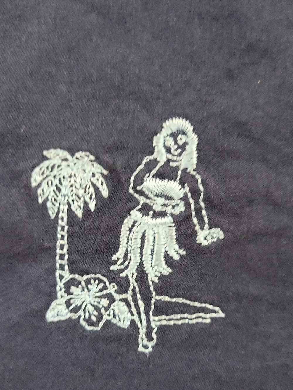 Tommy Bahama Hula Girl Men's Navy Blue Shorts